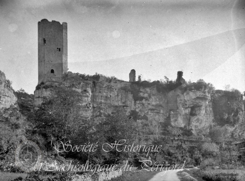 Château de Gavaudun (47), excursion SHAP 1890