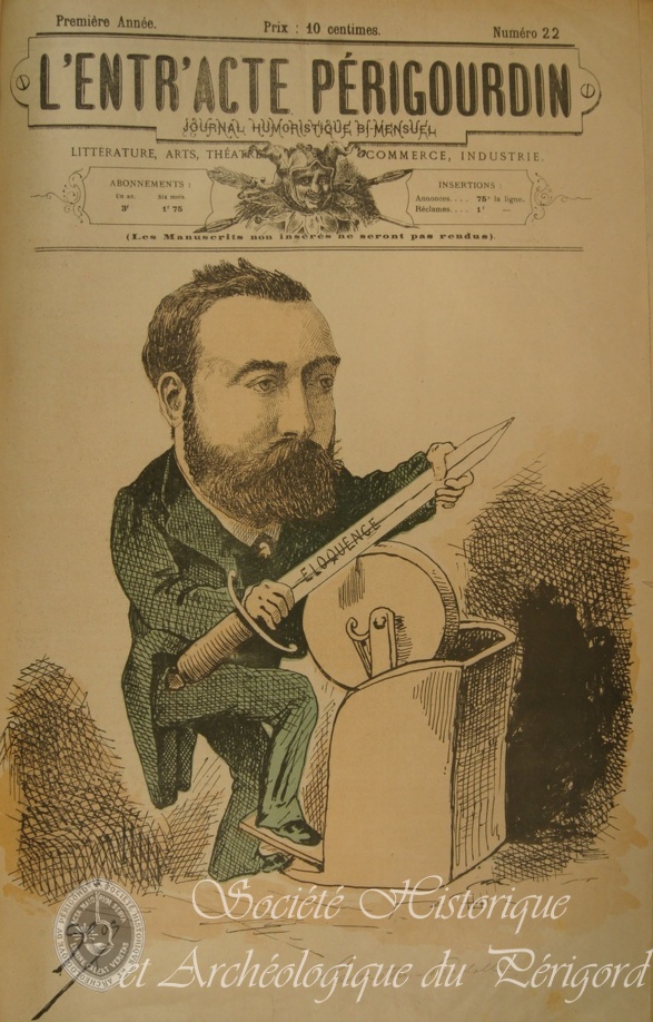 L'entracte périgourdin 1886