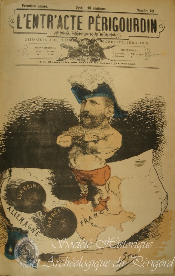 L'entracte périgourdin 1886