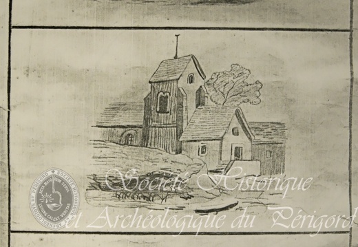 Dessins d'Eugène Le Roy (photocopies)