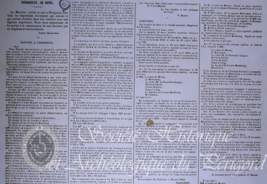  concession du chemin de fer Grand-central 