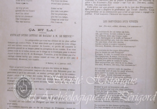  la vie périgourdine  1894