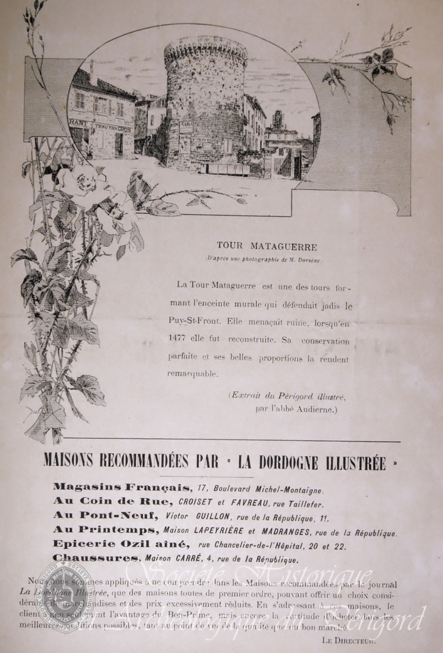 La Dordogne illustrée 1894