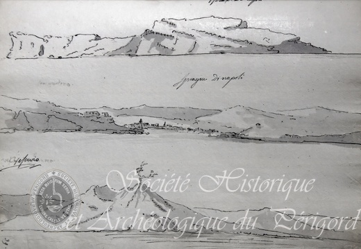  Isola di Capri - Sipagia di Napoli - Vesuvio 