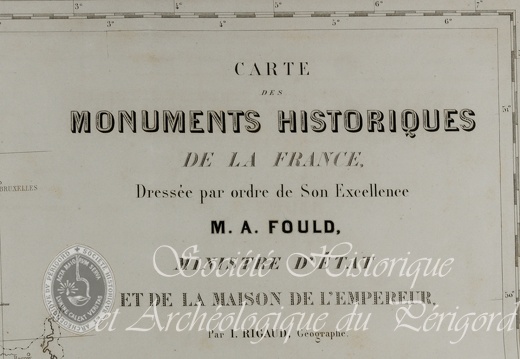 Carte des monuments historiques