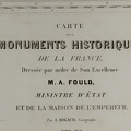 Carte des monuments historiques