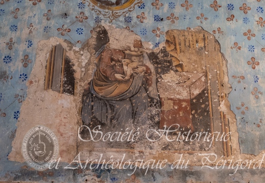 St Léonce -  Fresque latérale